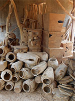  Factory1-1 Teak Wood Vases Indonesia
