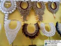 bcpap1-6 Ethnic Accessories Sea Shell Feathers