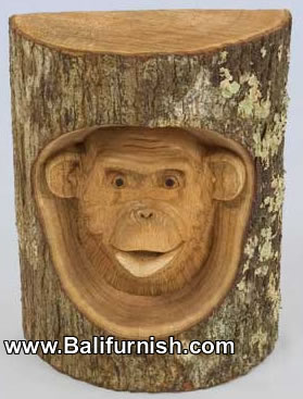 Tree Trunk Wood Carvings