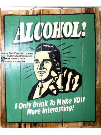 Vintage Signs From Bali Indonesia