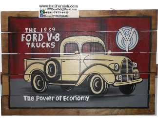 Vintage Signs From Bali Indonesia