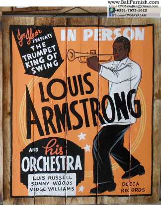 Vintage Signs From Bali Indonesia