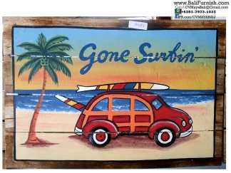 Vintage Signs From Bali Indonesia