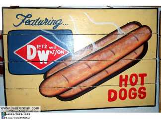 Vintage Signs From Bali Indonesia