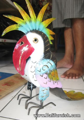 Painted Tin Crafts Bali