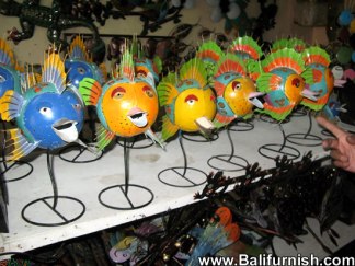 Painted Tin Crafts Bali