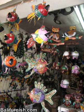 Painted Tin Crafts Bali