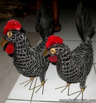 Painted Tin Crafts Bali