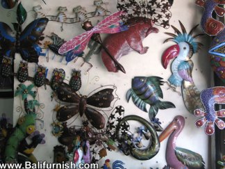Painted Tin Crafts Bali