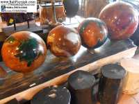 Teak Wood Resin Balls Bali Indonesia