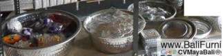 Aluminium Bowls Trays from Bali Indonesia