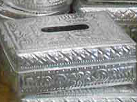 Aluminium Tissue Boxes from Bali Indonesia