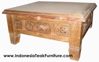 Teak Wood Coffee Table Furniture Bali Indonesia
