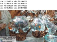 Handblown Glass Bowls Bali Indonesia