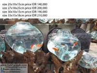 Handblown Glass Bowls Bali Indonesia