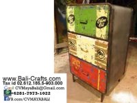 Oildrm1-5 Recycled Oil Barrel Furniture Cabinets
