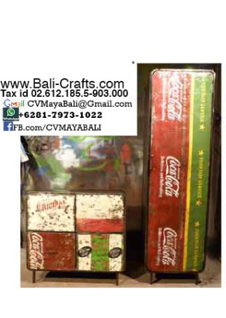 Oildrm1-6 Recycled Oil Drum Furniture Drawers