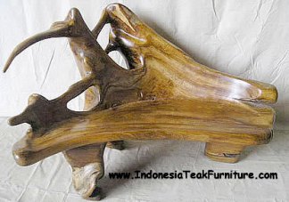 Teak Root Bench Bali Furniture
