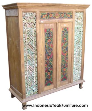 Teak Wood Cabinets Bali Indonesia
