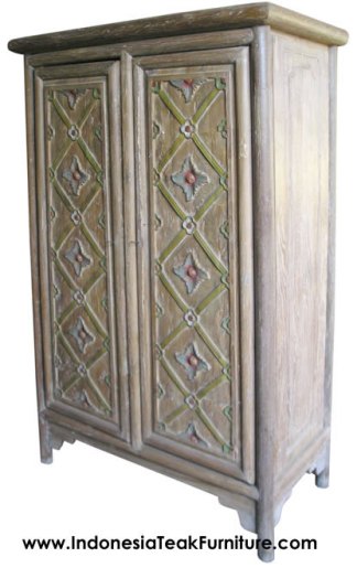 Teak Wood Cabinet Bali Furniture