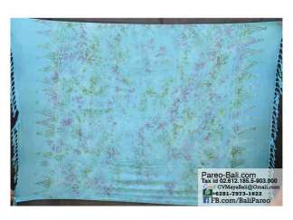 Stamp Sarongs Bali Indonesia