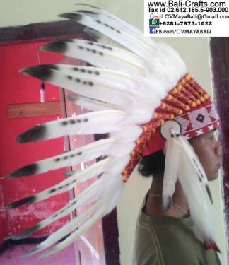 Indian Headdress War Bonnets Bali Indonesia