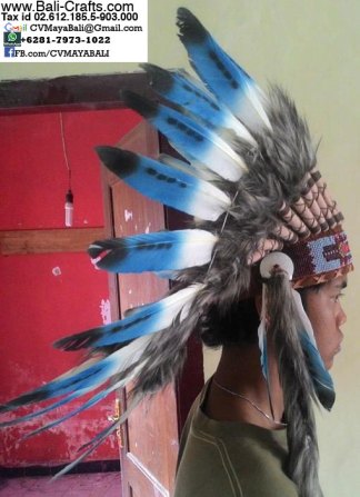 Indian Headdress War Bonnets Bali Indonesia
