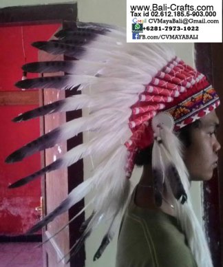 Indian Headdress War Bonnets Bali Indonesia