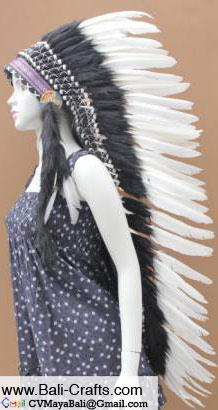Indian Headdress War Bonnets Bali Indonesia