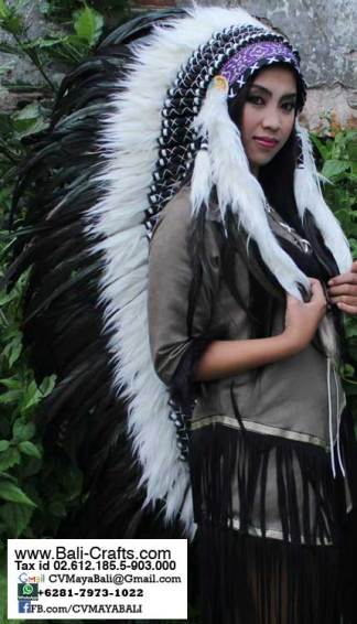 Indian Headdress War Bonnets Bali Indonesia