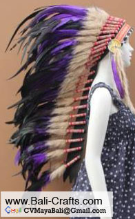 Indian Headdress War Bonnets Bali Indonesia