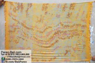 Stamp Sarongs Bali Indonesia