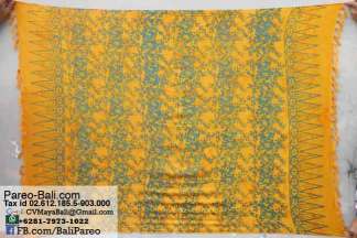 Stamp Sarongs Bali Indonesia