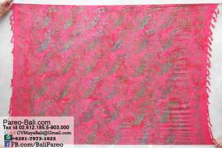 Stamp Sarongs Bali Indonesia