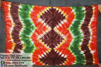 Tie Dye Sarongs Bali