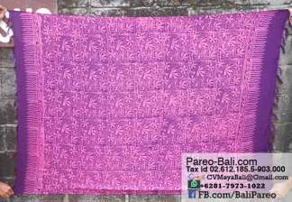 Stamp Sarongs Bali Indonesia