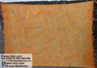 Stamp Sarongs Bali Indonesia