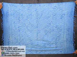 Stamp Sarongs Bali Indonesia