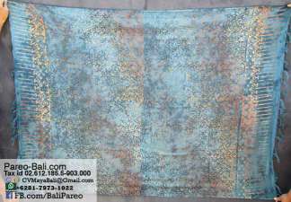 Stamp Sarongs Bali Indonesia