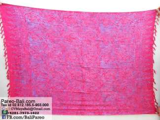 Stamp Sarongs Bali Indonesia