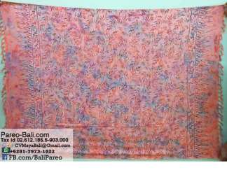 Stamp Sarongs Bali Indonesia