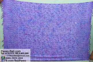 Stamp Sarongs Bali Indonesia