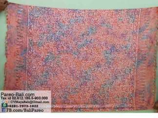 Stamp Sarongs Bali Indonesia