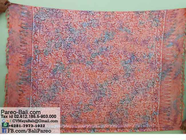 Stamp Sarongs Bali Indonesia