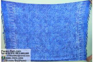 Stamp Sarongs Bali Indonesia