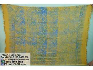 Stamp Sarongs Bali Indonesia