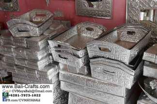 Aluminium Tray With Handle From Bali Indonesia