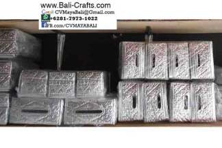 Aluminium Tissue Boxes From Bali Indonesia