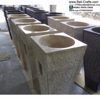Stone Pedestal Marble Bali Indonesia