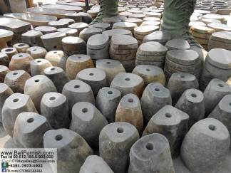 Natural Stone Table Lamps From Bali Indonesia